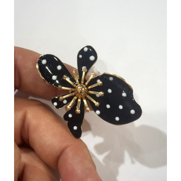Inel  14k Dots Flower