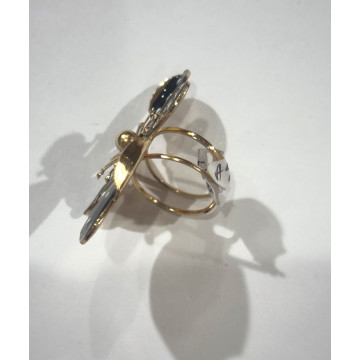 Inel  14k Dots Flower